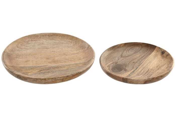 Bandeja manga D25*2,5Hcm natural