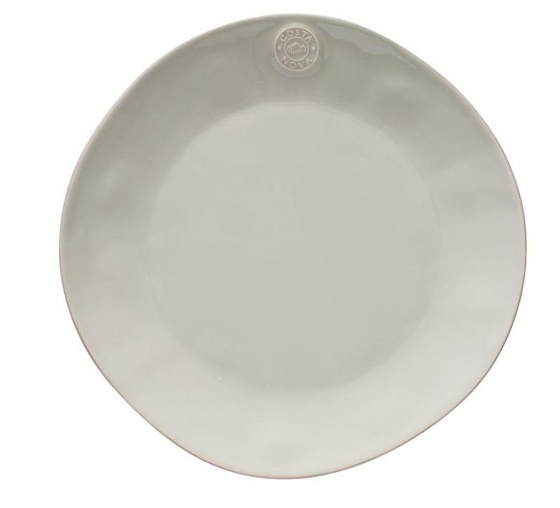 Prato marcador D33cm NOVA cinza