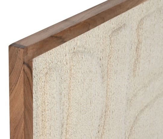 Quadro algodão/acácia 75*3*105 abstrato