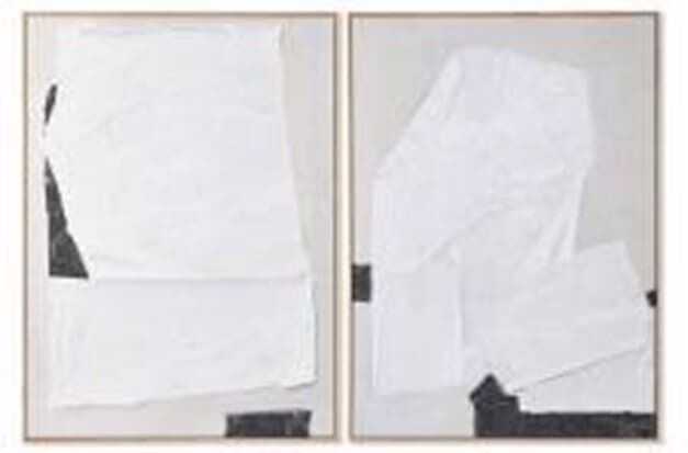 Quadro mad/tela 102,6*4,3*142,6cm abstrato