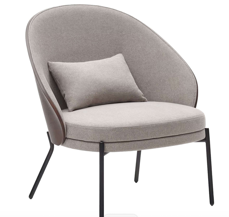Cadeirão ARLES DC-S197 taupe 77*72*H82