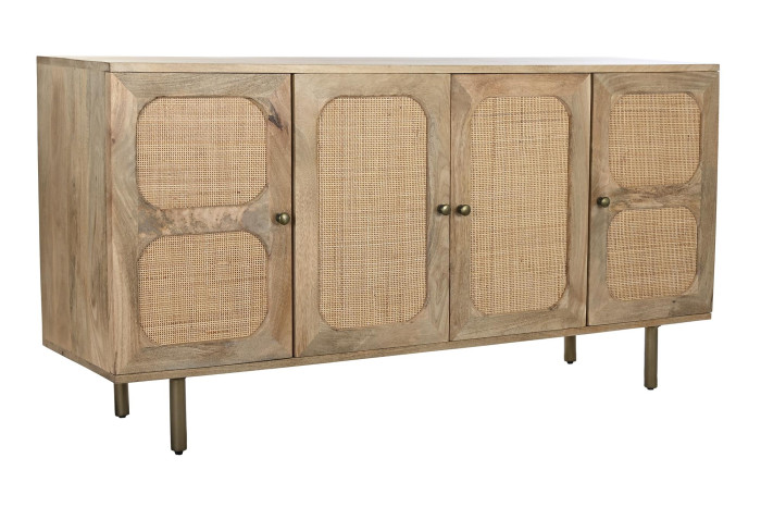 APARADOR MANGA RATTAN 150X40X76