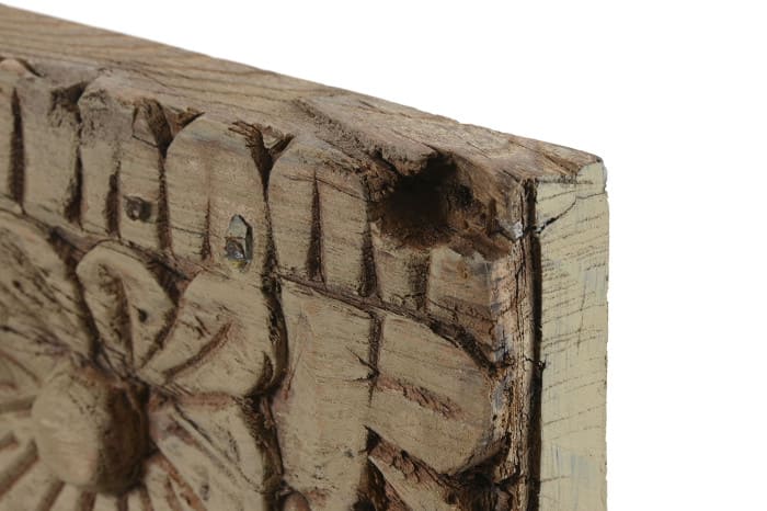 Escultura 120*6*25H madeira talha