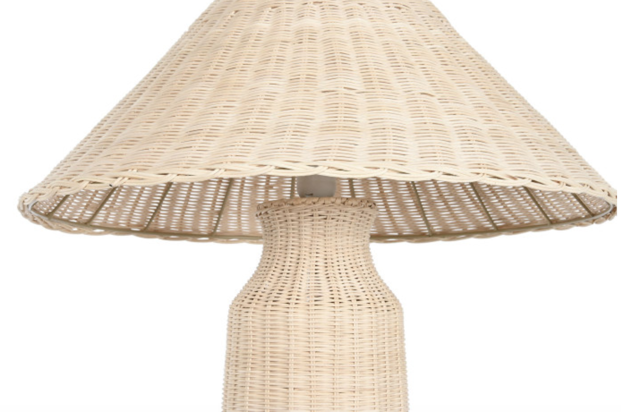 Cand pé 56*56*150H rattan natural