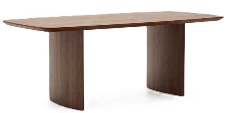 Mesa jantar LITTO 200*100*75H nogueira