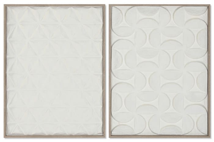 Quadro p maché 60*3*80H abstrato 3D