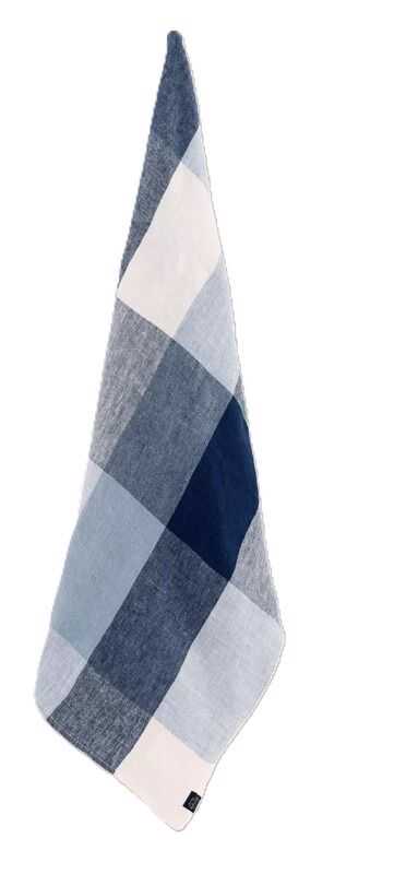 Pano cozinha 48*70 TENERIFE quadr azuis