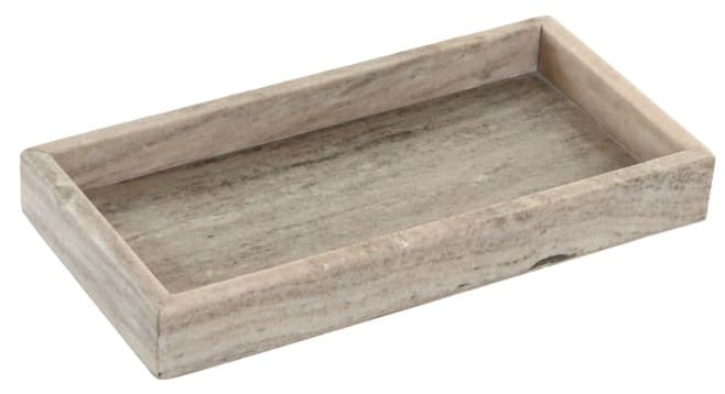 Bandeja mármore 30,5*15*H3,8 bege
