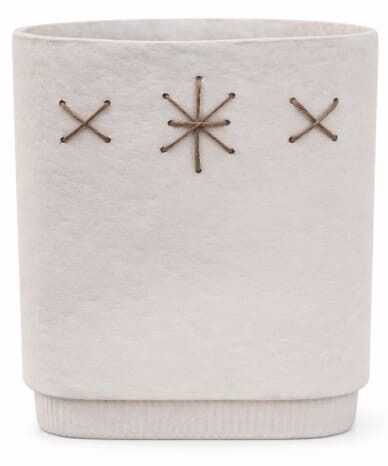 Vaso fibra papel 21*8*25H branco