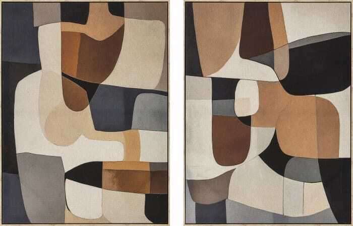 Quadro tela/MDF 60*3,2*80H abstrato