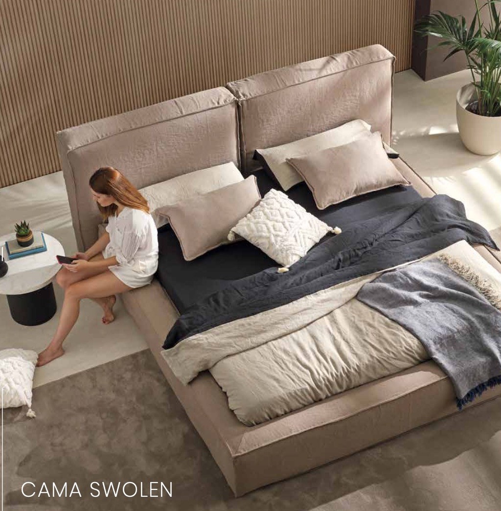 Cama Swolen linho 205*255