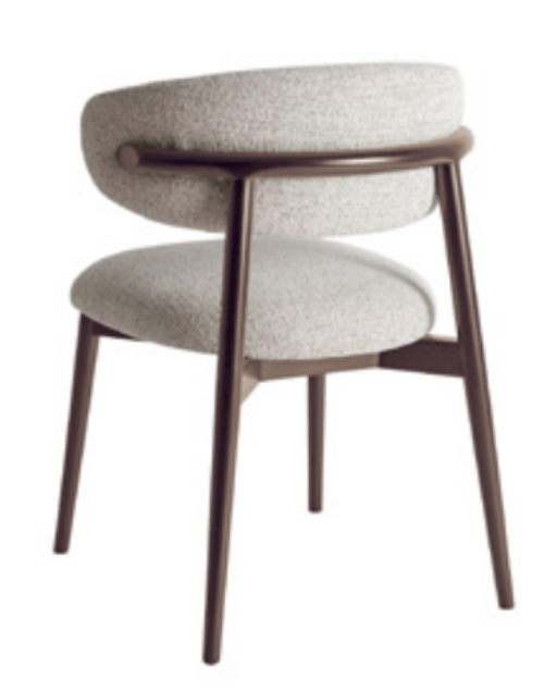 Cadeira 53*55*83 mad. e estofo