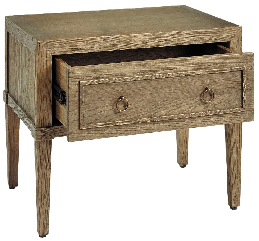 Mesa cabeceira 60*40*50H carvalho natural