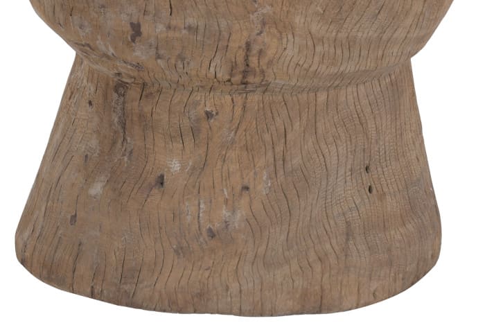 Mesa apoio D49*52H madeira reciclada