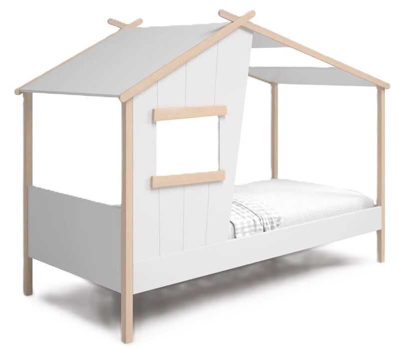 Cama cabana 103*215,4*H158,5cm branca