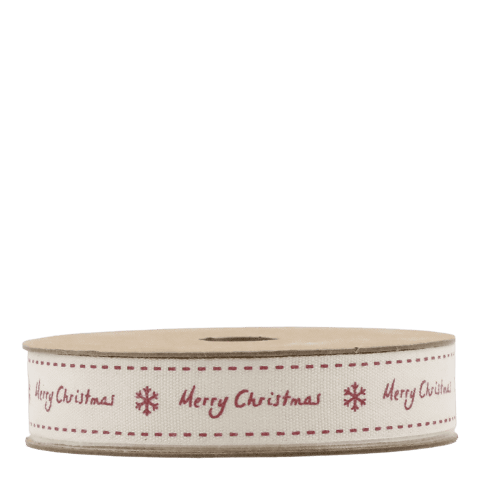 Rolo fita -Merry Christmas-  5mts*1,5cm verm