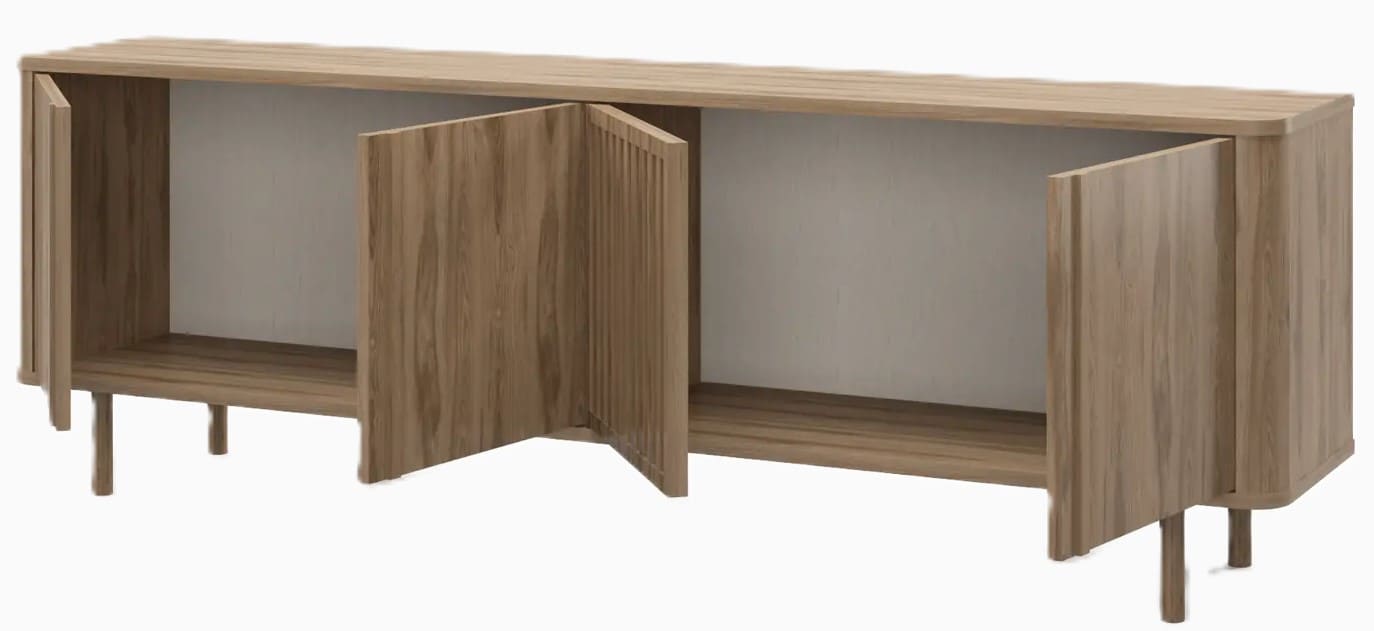 Móvel TV 180*35*H60,5cm carvalho nat