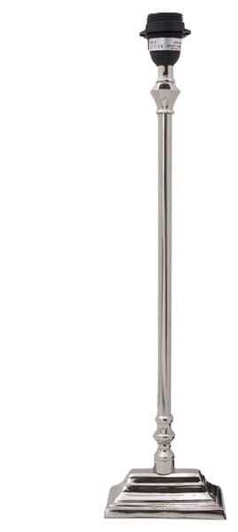 Cand mesa 13,5*8*55,5H base retang prateado