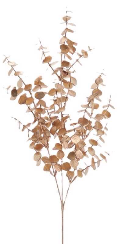 Ramo eucalyptus 74cm ouro