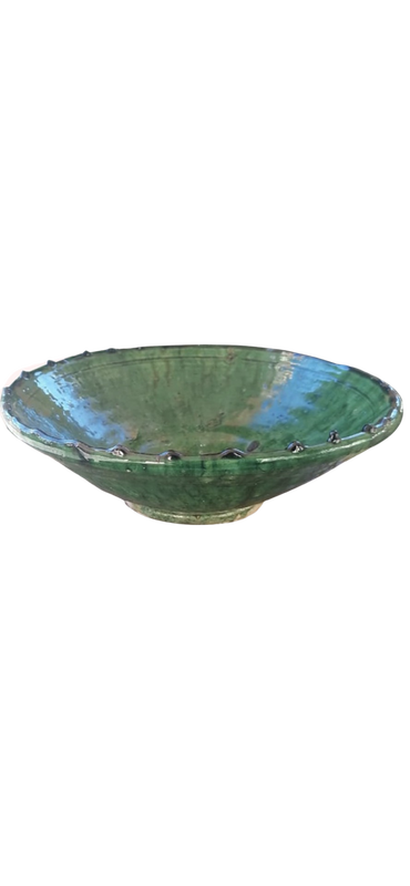 Taça cerâmica verde D20cm