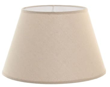 Abat-jour red D40*H25 linho bege/metal