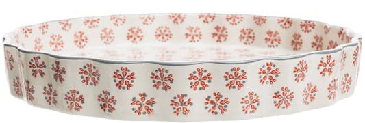 Tarteira D27*4 grés motiv verm