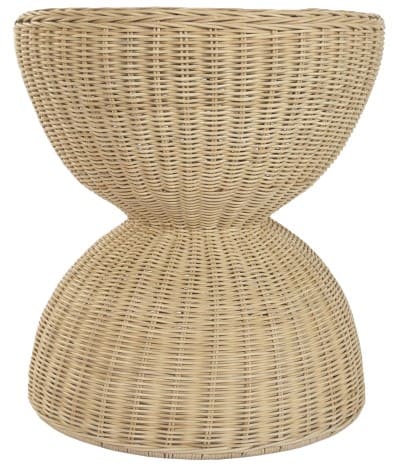 Mesa aux 44*44*47H rattan natural