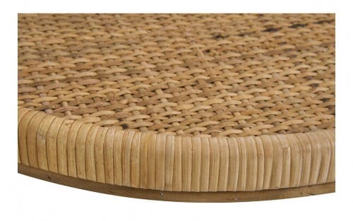 Bandeja rattan oval 52,5*34,5 natural