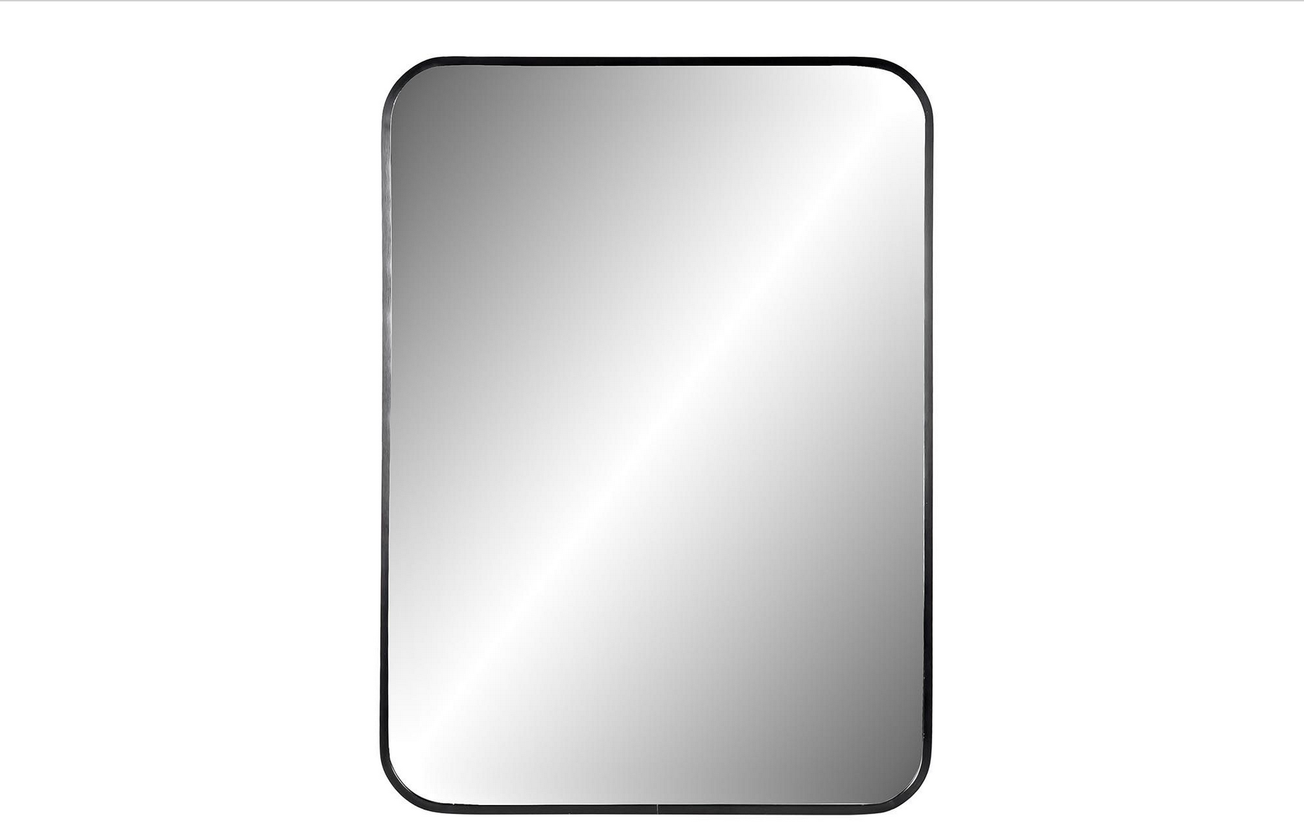 Espelho 50*3*70 alumínio preto