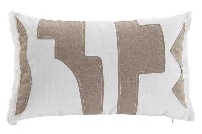 Almofada 50*30 poliester s/enchim