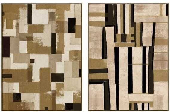 Quadro tela PS 90*4*120H moderno relevo