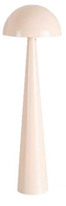 Cand pé metal D40*128H cogumelo bege