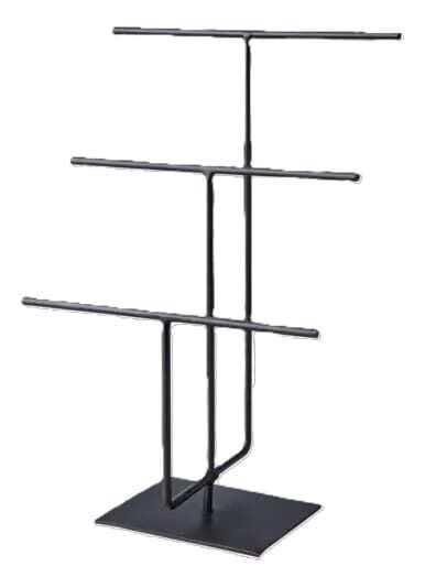 Expositor bijuteria 23*11*H35 preto