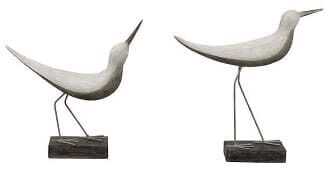 Escultura pássaro 23*7*25,5H poliresina