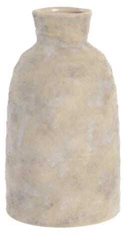 Jarra cerâmica 14*14*25Hrustica bege