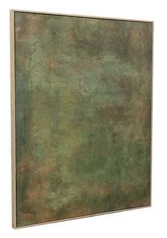 Quadro tela PS 120*4,5*150H abstrato verde