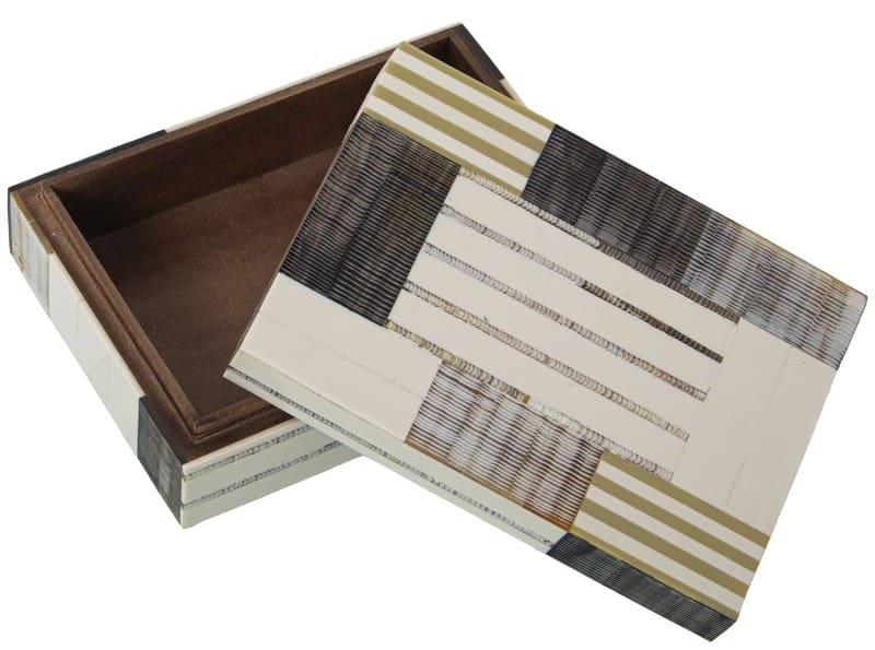 Cx resina riscas grds/peq cores