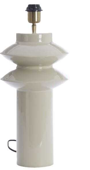 Cand mesa D22*40H metal cinz brillhante