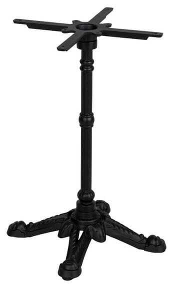 Pernas mesa ferro preto 54*54*72H