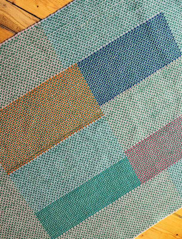 Tapete 160*230 lã/algodão