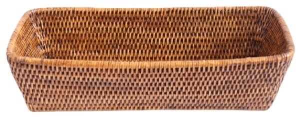 Cesto pão baguette rattan 40*18*10H