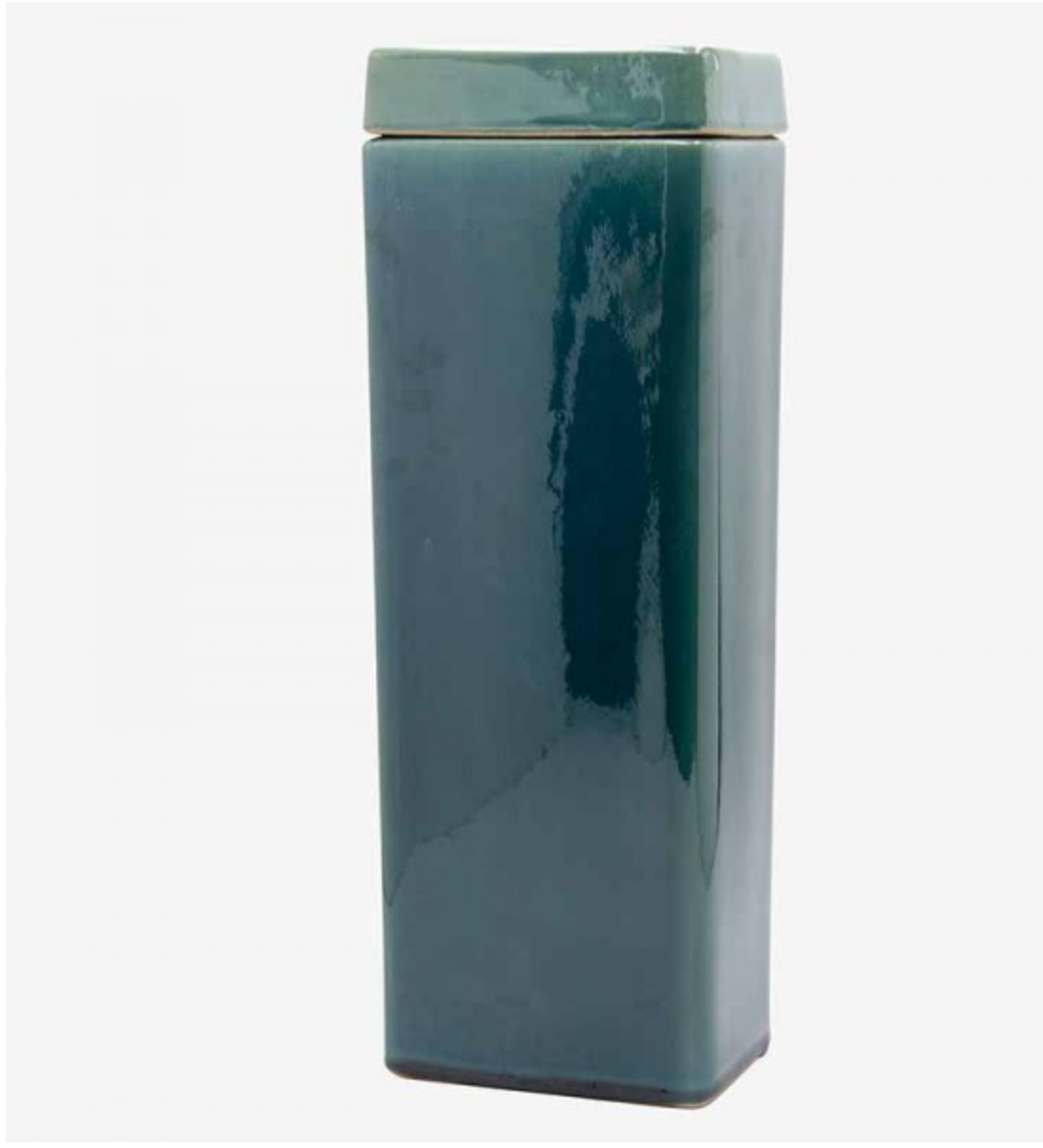 Pote 14,5*10*42alt cerâmica cor azul