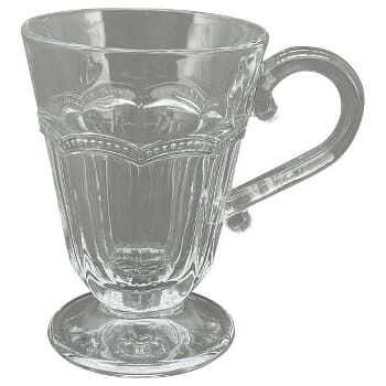 Chávena alta vidro 8,5*8,5*11,7H