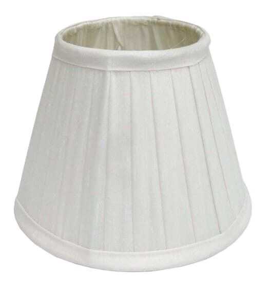 Abat-jour red 20*40*22 seda marfim