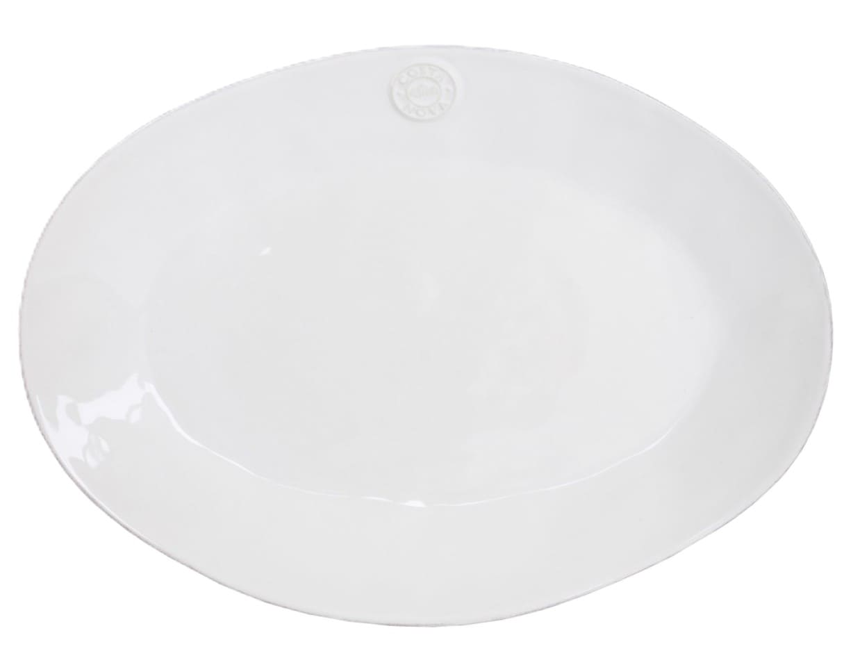 Travessa oval 30cm NOVA branco