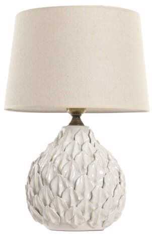 Cand mesa 38*38*57H cerâmica folhas