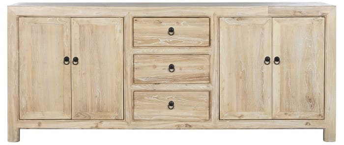 Aparador 200*45*85H olmo reciclado natural