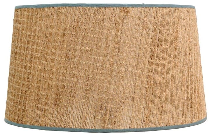 Abatjour palhinha 45cm remates azul
