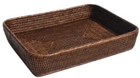 Tabuleiro spa rattan 30*20*4H