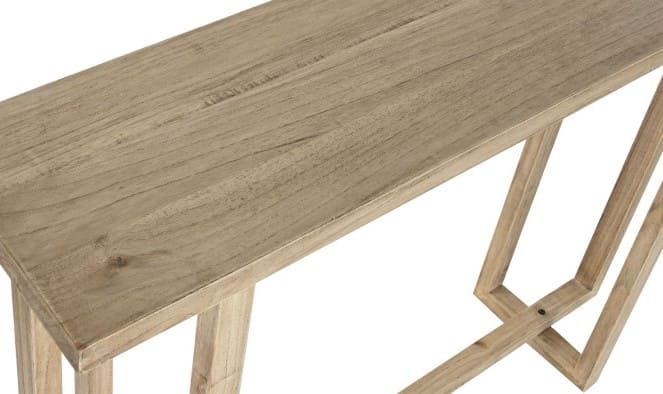 Consola 120*30*80H madeira mindi